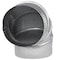 Imperial Mfg Imperial 6 in. D X 6 in. D Adjustable 90 deg Galvanized Steel Furnace Pipe Elbow GV0296-C - alternate 5
